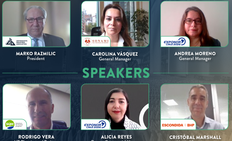 Webinar internacional Exponor destaca el potencial de la minería chilena