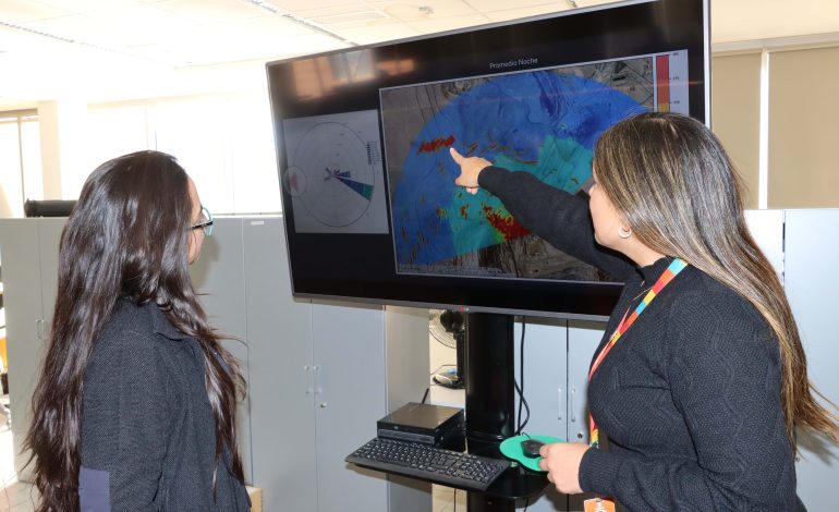 Ministro Hales incorpora tecnología de última generación para el mapeo de material particulado