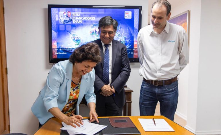 ENAMI y GORE Antofagasta firman convenio por 60 mil millones de pesos