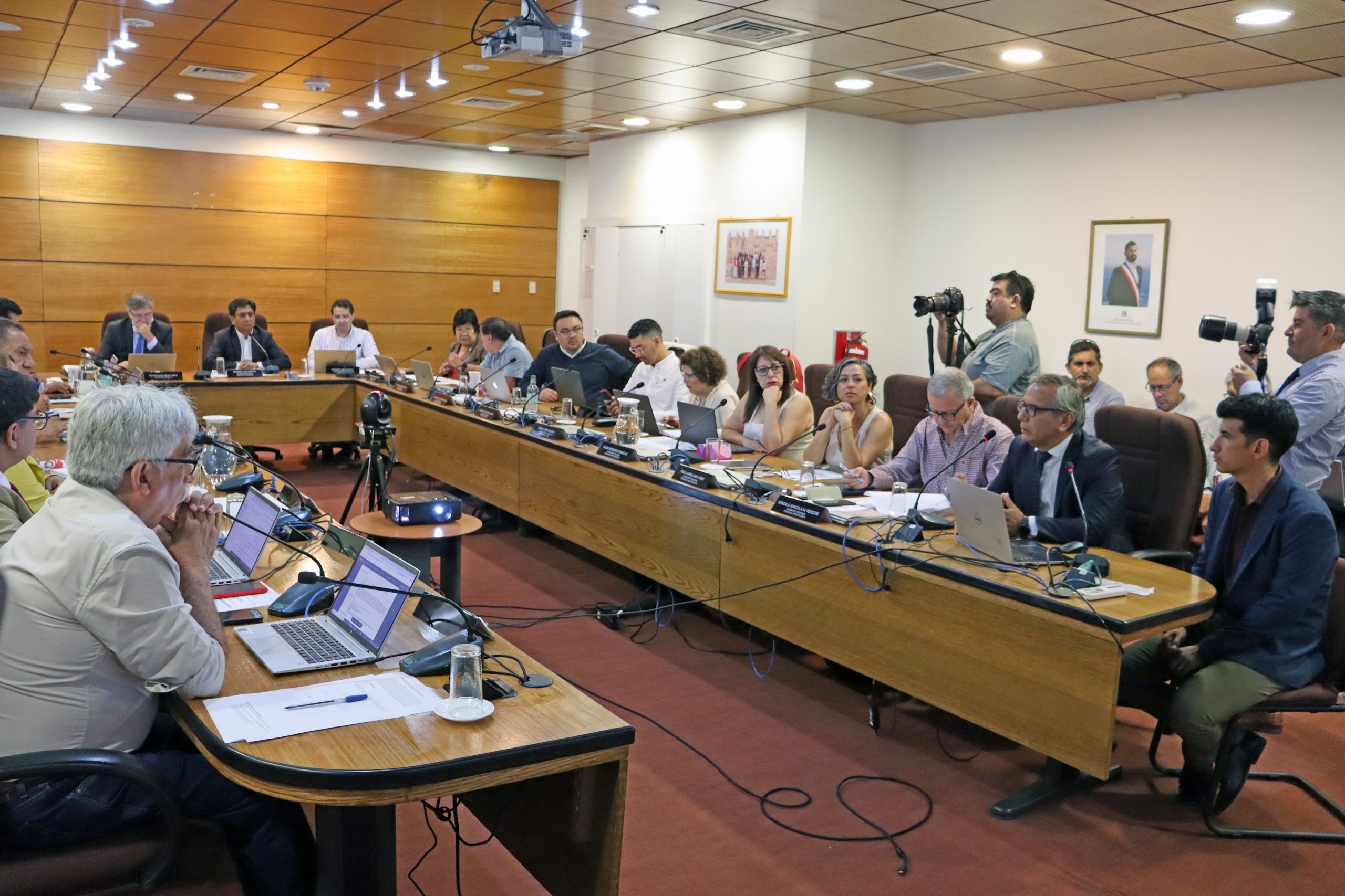 Puerto Antofagasta presenta proyectos estratégicos ante el Consejo Regional