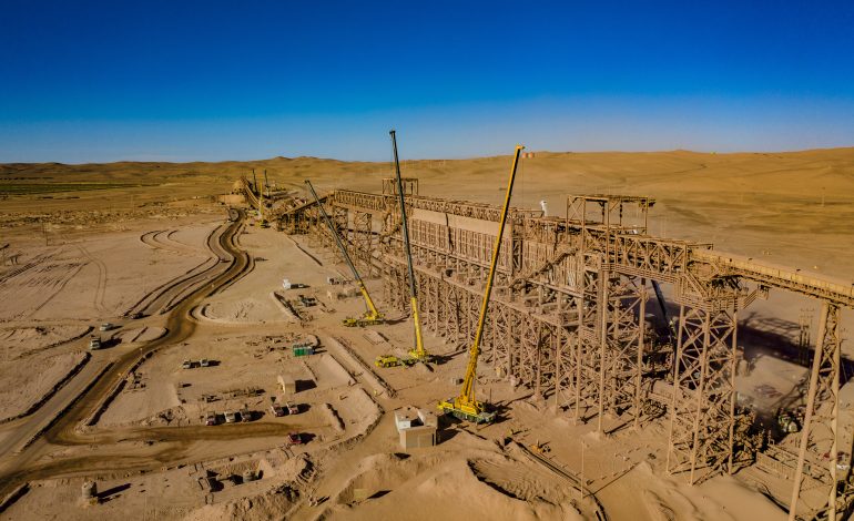 Antucoya puso en marcha innovador sistema que reduce 40% las emisiones de material particulado