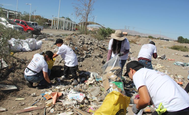 Voluntariado de Minera El Abra recupera microbasural y transforma espacio comunitario en Calama