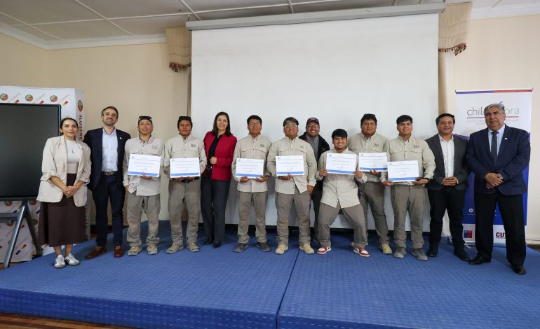 SQM y Novo Andino apoyan certificación de primeros guardaparques de Alto El Loa