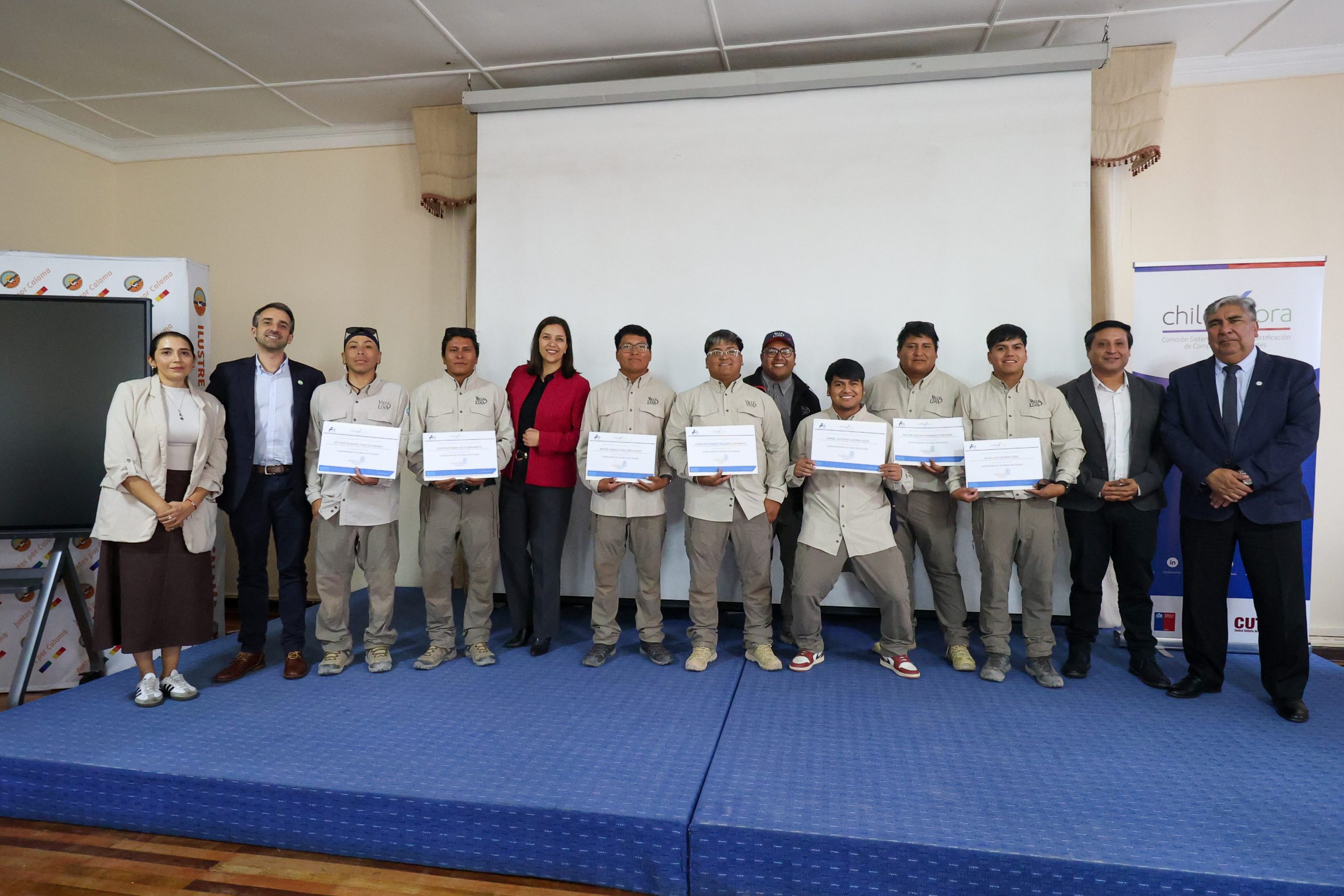 SQM y Novo Andino apoyan certificación de primeros guardaparques de Alto El Loa