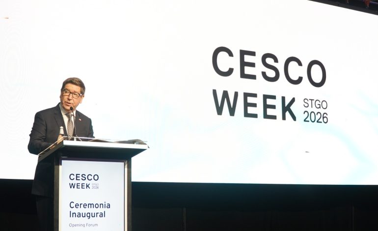 Biministro Mas inaugura CESCO Week 2026 con llamado a destrabar inversión