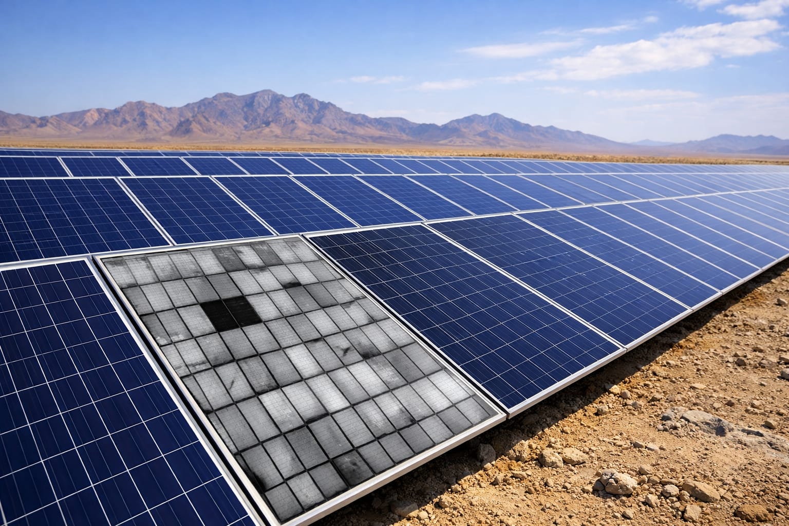 Tecnología pionera permite detectar fallas invisibles en paneles solares sin detener su operación