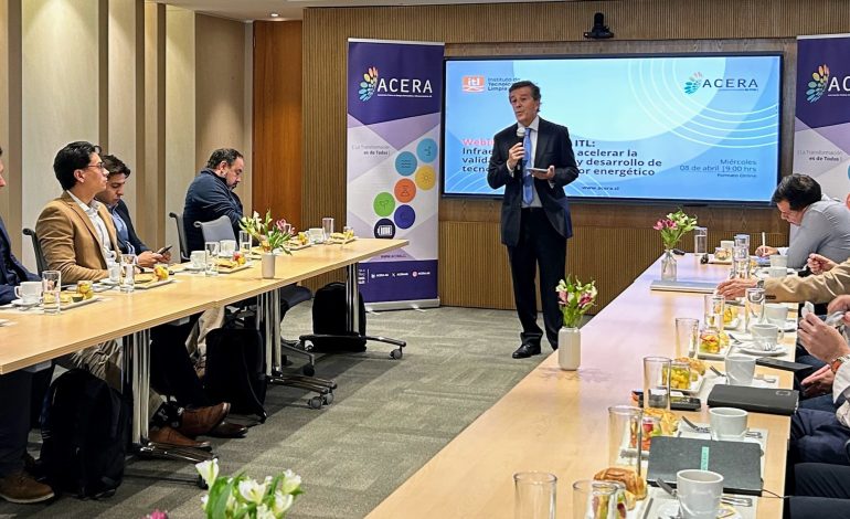 ACERA e ITL presentan oportunidades para validar tecnologías en almacenamiento y redes eléctricas