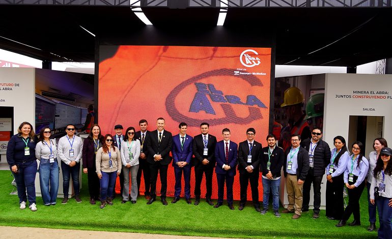 Minera El Abra destaca proyecto de continuidad operacional y compromiso con el desarrollo regional