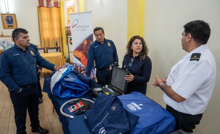 Alianza entre Altonorte y Bomberos fortalece la seguridad ante emergencias HAZMAT en Antofagasta