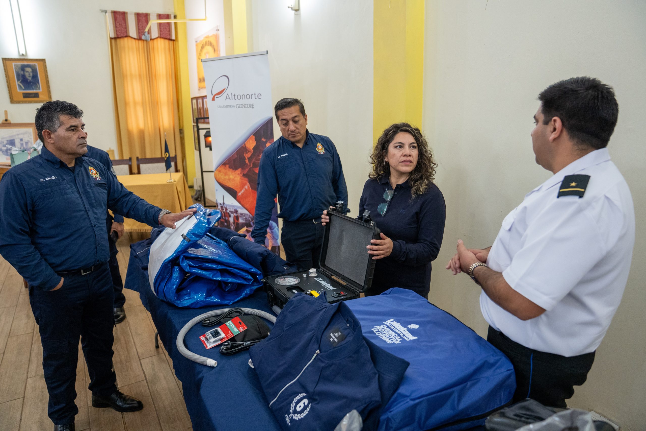 Alianza entre Altonorte y Bomberos fortalece la seguridad ante emergencias HAZMAT en Antofagasta