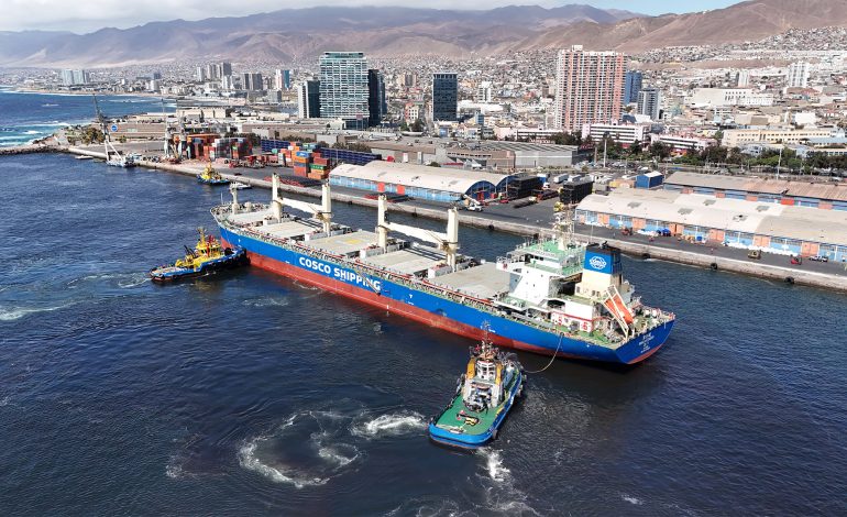 Puerto Antofagasta conmemora 28 años con obras que permitirán duplicar su capacidad logística